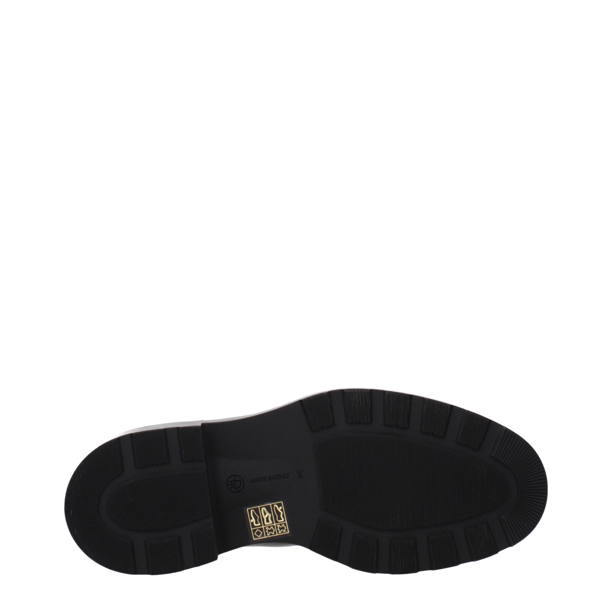 The Row Schwarze Lederstiefel