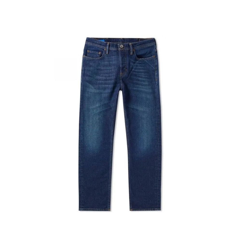 Acne Studios Blaue Baumwoll-Skinny-Jeans