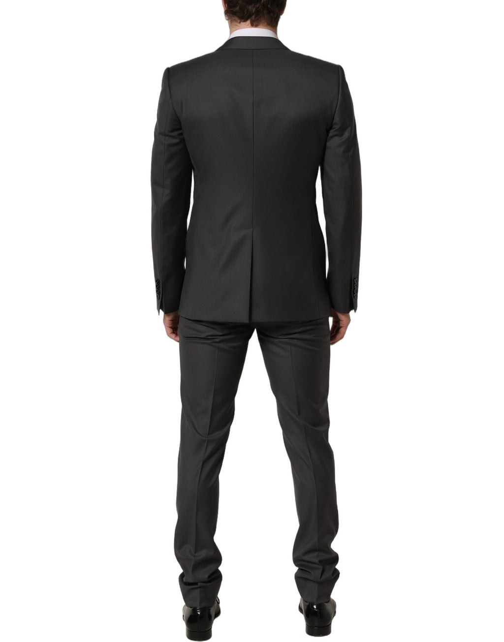 Dolce & Gabbana Grauer MARTINI Slim Fit Anzug für Herren
