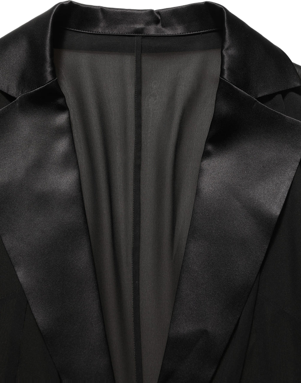 Dolce & Gabbana Langes schwarzes Maxikleid aus transparenter Seidenchiffon