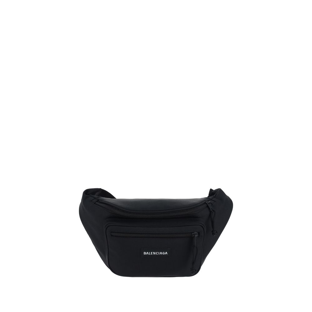 Balenciaga Schwarze Clutch aus Polyester