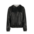 Saint Laurent Schwarze Leder-Tanktops