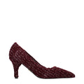 Prada Rote Pumps aus Stoff mit mittlerem Absatz
