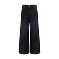 Amiri Schwarze Baumwolljeans Denim