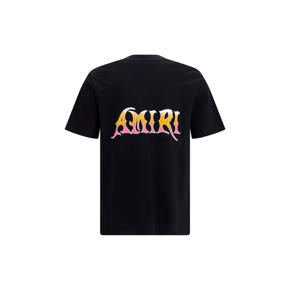 Amiri Schwarzes Baumwoll-T-Shirt