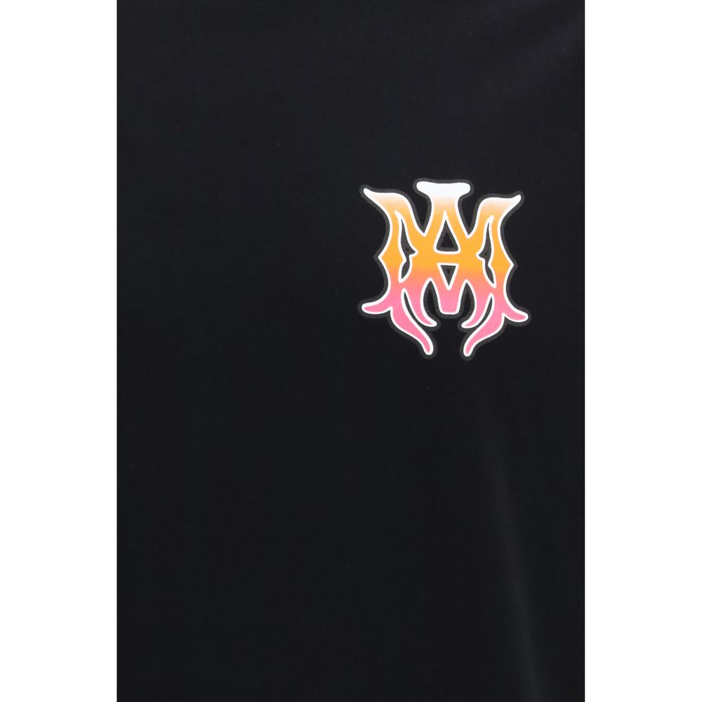 Amiri Schwarzes Baumwoll-T-Shirt