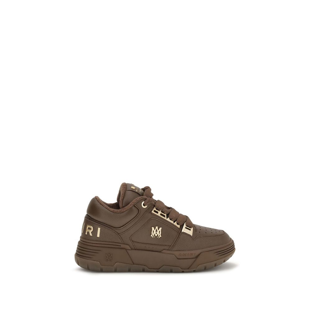 Amiri Braune Kalbsleder Bos Taurus Chunky Sneaker