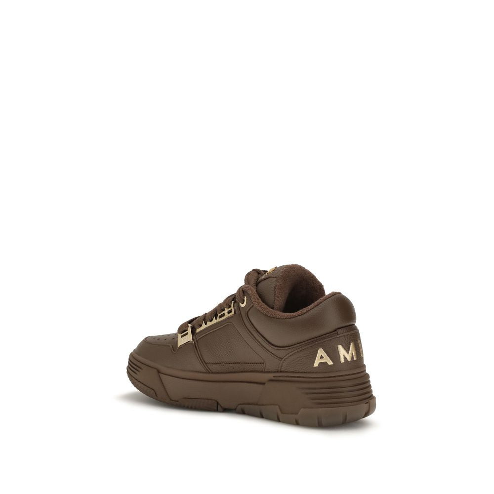 Amiri Braune Kalbsleder Bos Taurus Chunky Sneaker