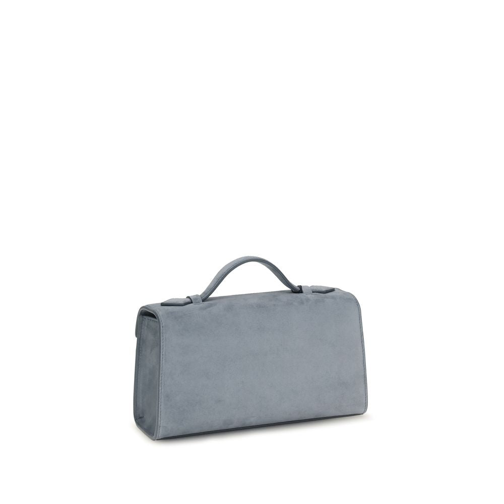 Savette Handtasche aus blauem Kalbsleder Bos Taurus