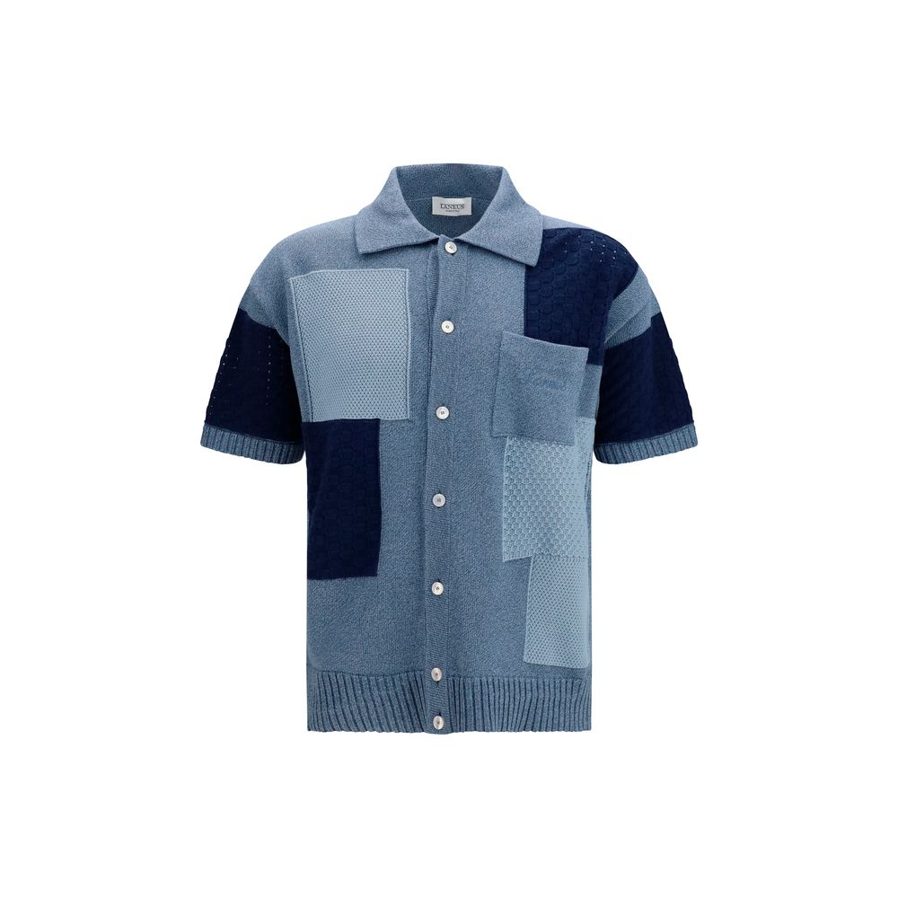 Laneus Blauer Baumwoll-Sweatshirt