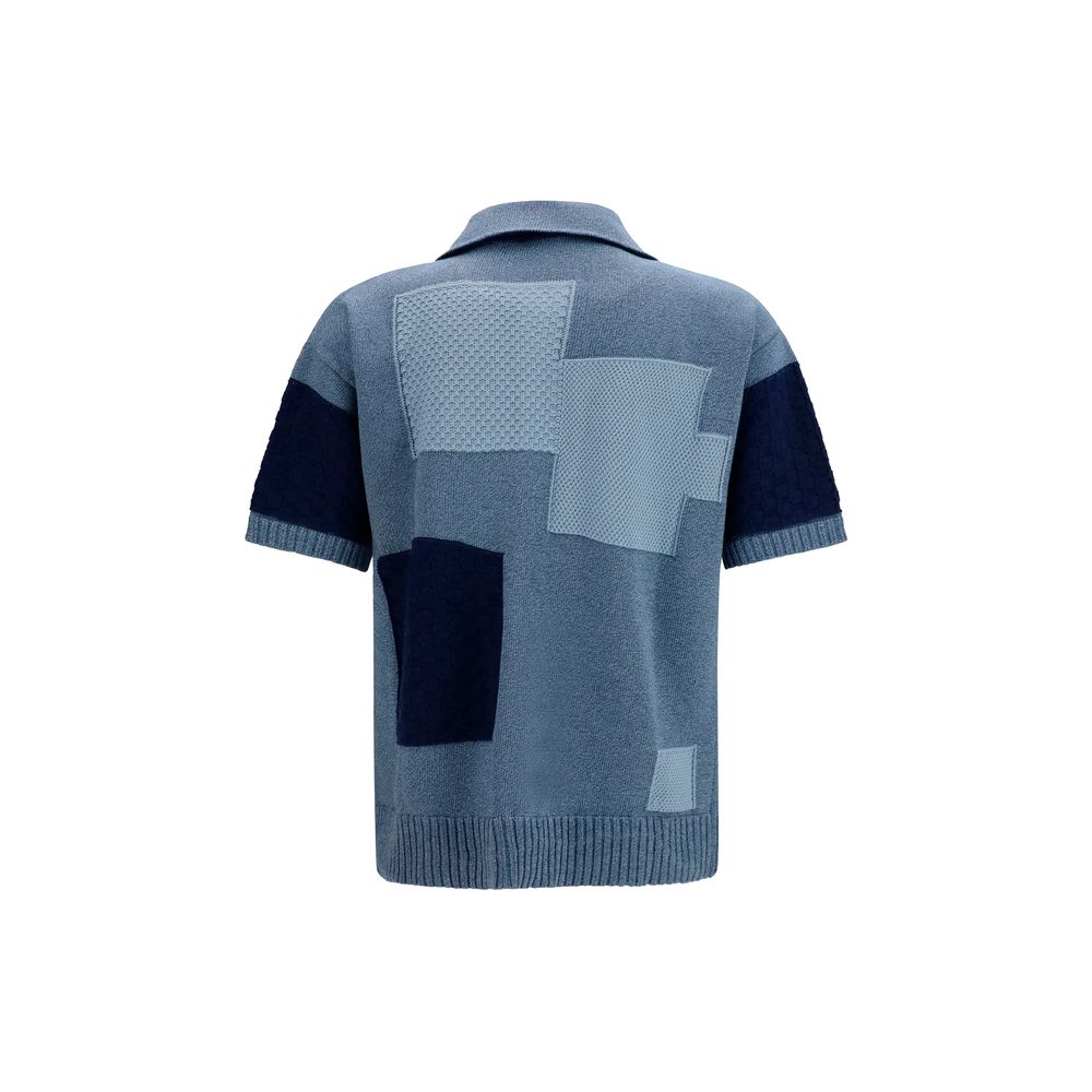 Laneus Blauer Baumwoll-Sweatshirt