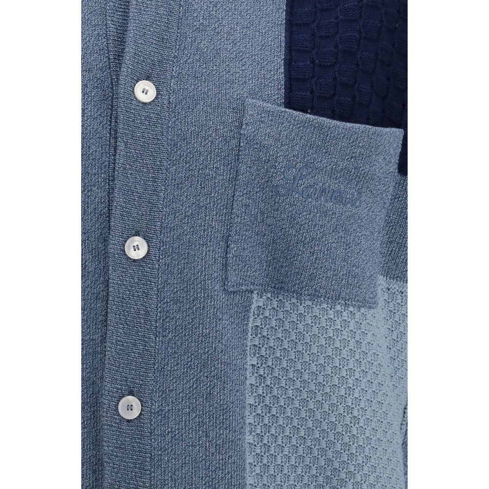 Laneus Blauer Baumwoll-Sweatshirt