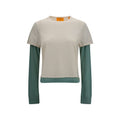 Guest in Residence Beige Baumwoll-Sweatshirt