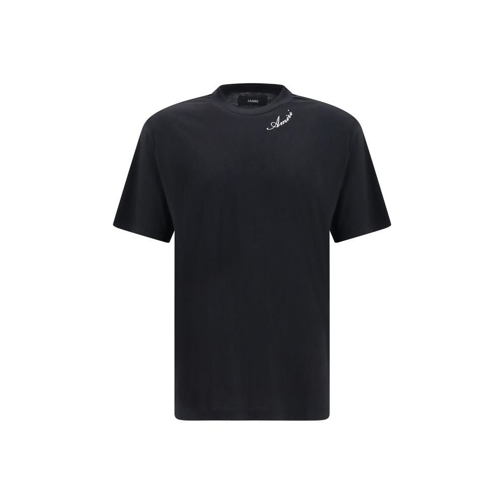 Amiri Schwarzes Baumwoll-T-Shirt