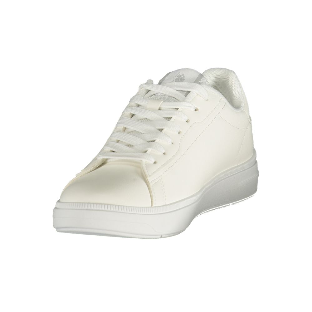 U.S. POLO ASSN. Bianco Herren-Sneaker aus Polyurethan