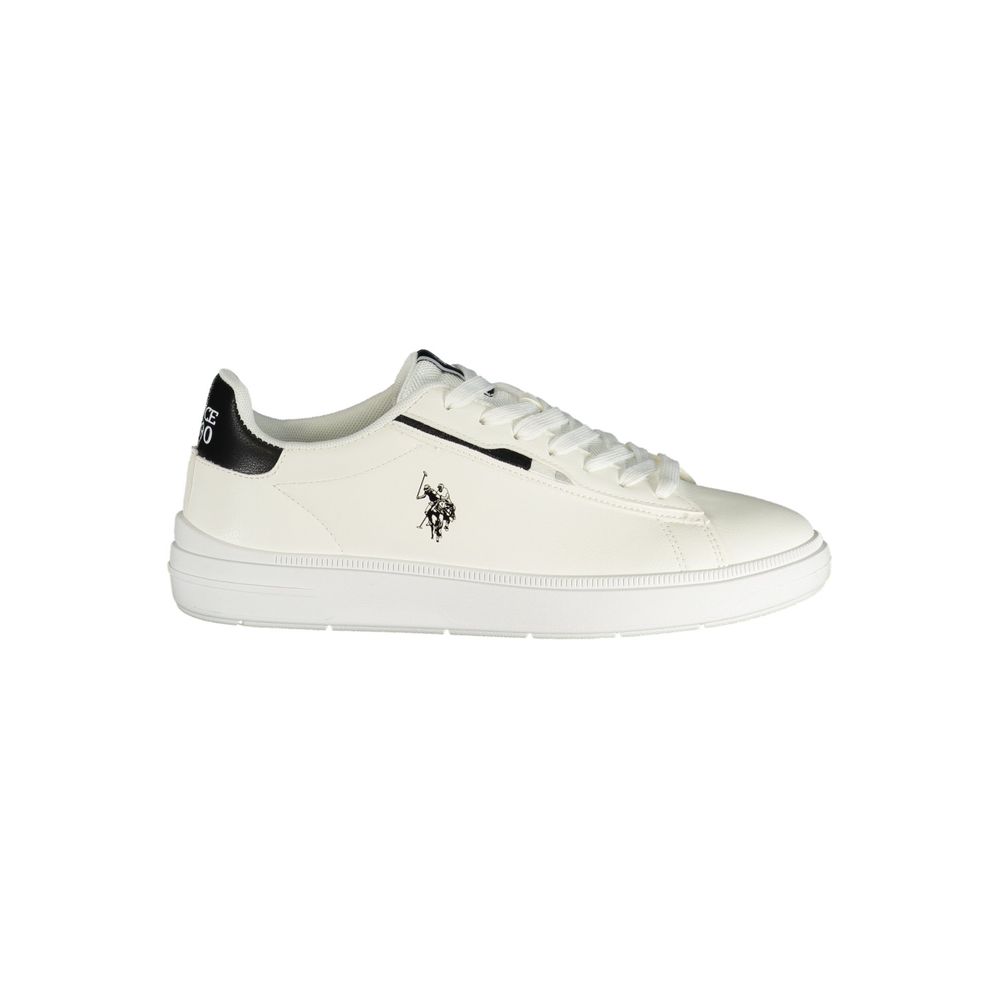 U.S. POLO ASSN. Bianco Polyurethan Sneaker für Herren