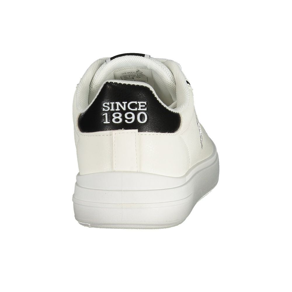 U.S. POLO ASSN. Bianco Polyurethan Sneaker für Herren