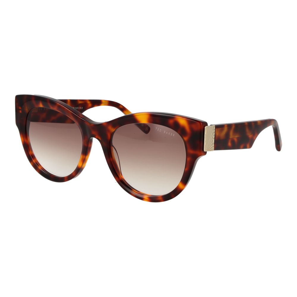 Ted Baker Braune Sonnenbrille aus Acetat