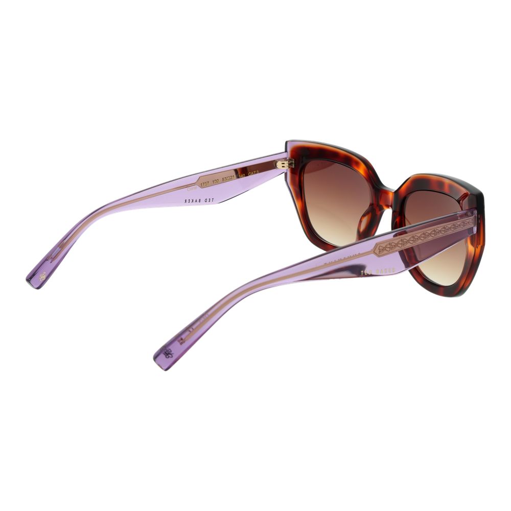 Ted Baker Braune Sonnenbrille aus Acetat