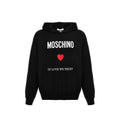 Moschino Couture Schwarzer Baumwoll-Sweatshirt