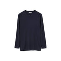 Lemaire Schwarzes Seiden-T-Shirt