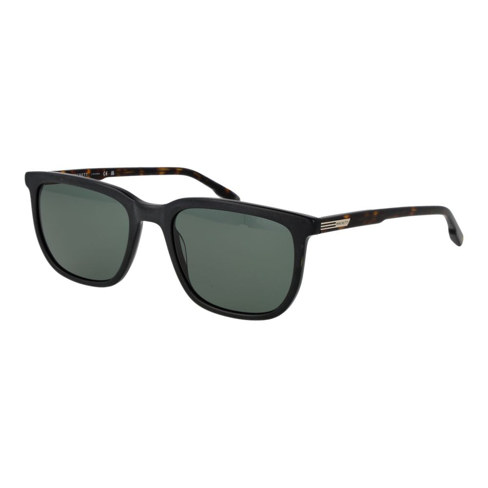 Hackett Schwarze Sonnenbrille aus Acetat