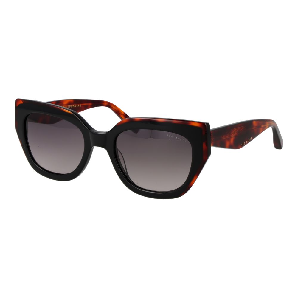 Ted Baker Schwarze Sonnenbrille aus Acetat