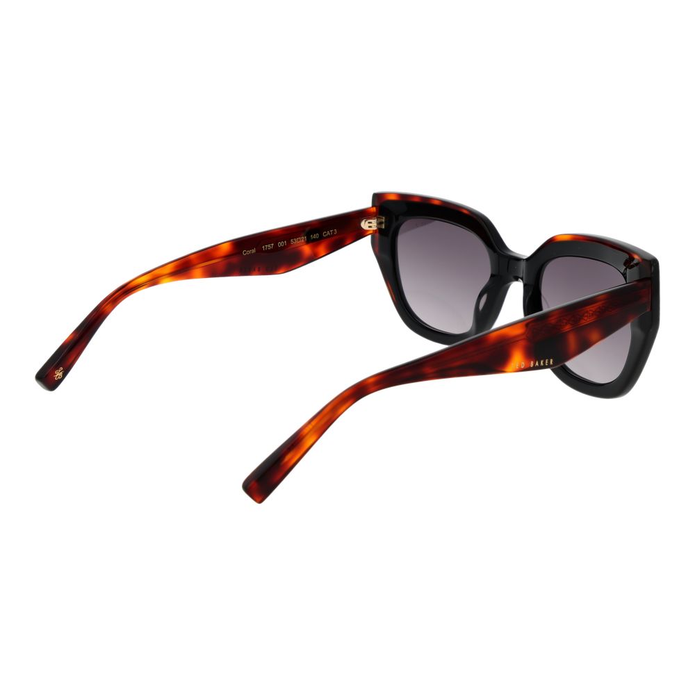 Ted Baker Schwarze Sonnenbrille aus Acetat