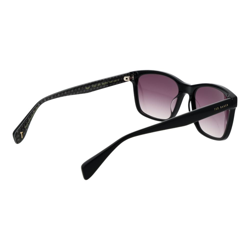 Ted Baker Schwarze Sonnenbrille aus Acetat