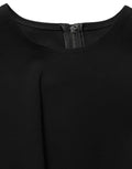 Dolce & Gabbana Schwarzes Maxikleid ohne Ärmel mit Cut-Out-Detail