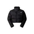 The North Face Schwarze Polyester-Jacke in voller Länge