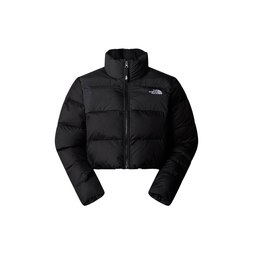 The North Face Schwarze Polyester-Jacke in voller Länge