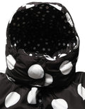 Dolce & Gabbana Kapuzenblousonjacke mit schwarz-weißen Polka Dots