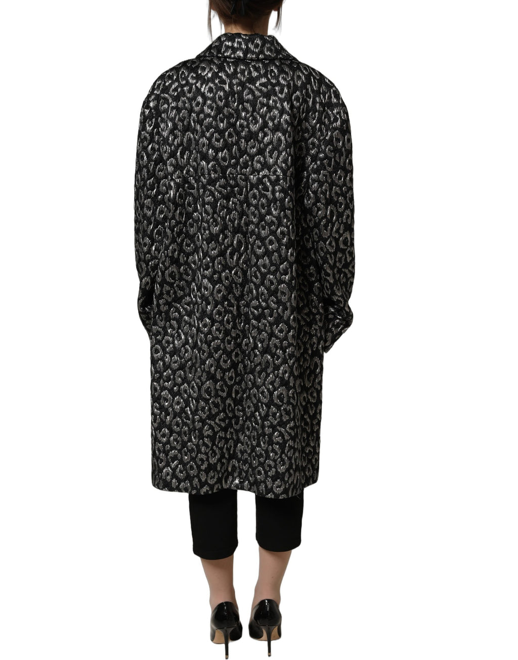 Di Stavnitser Brauner Mohair-Gürtel-Trenchcoat