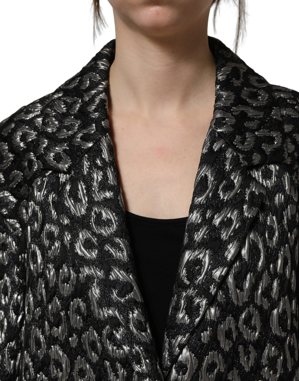 Di Stavnitser Brauner Mohair-Gürtel-Trenchcoat