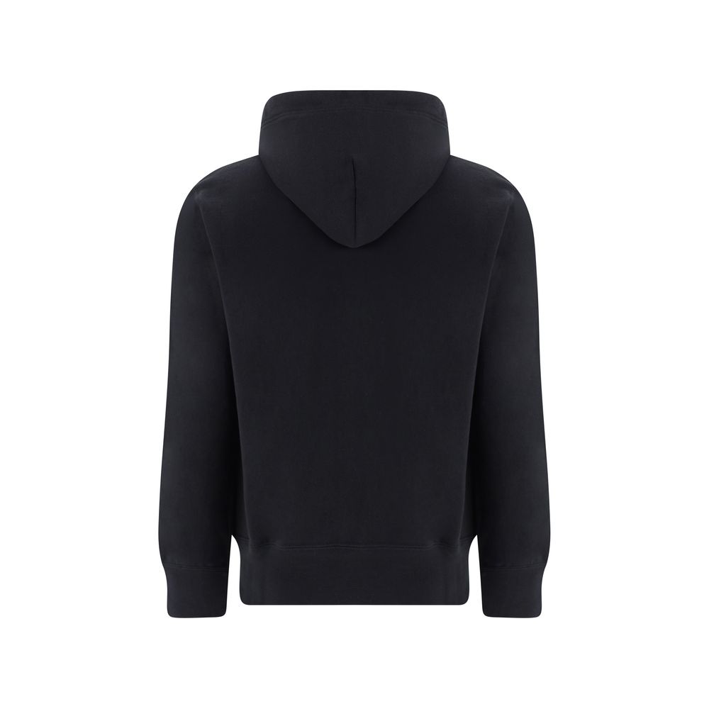 Comme Des Garçons Play Schwarzer Baumwoll-Sweatshirt