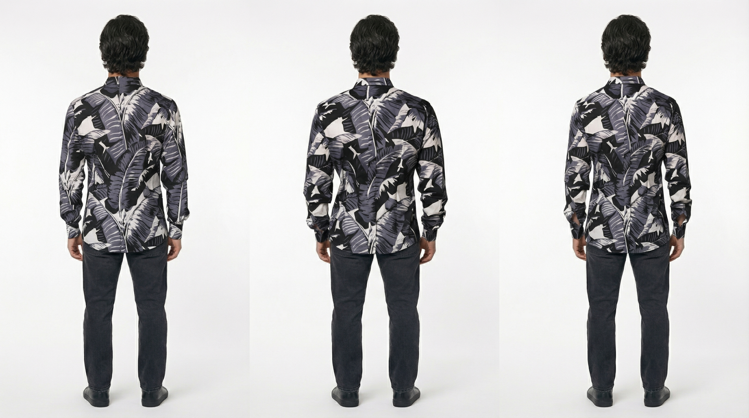 Dolce & Gabbana Mehrfarbiges Baumwollhemd mit Muster