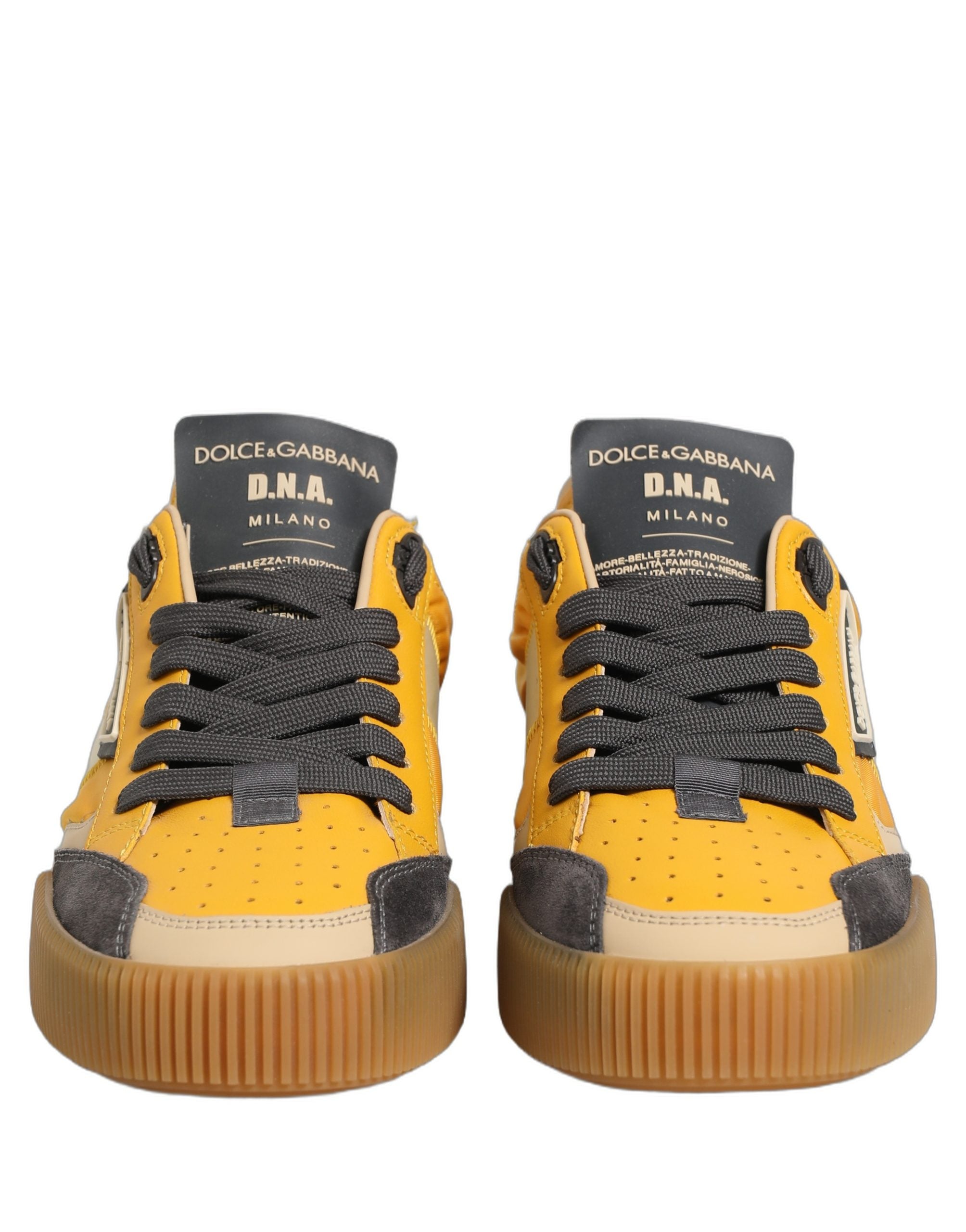 Dolce & Gabbana Multicolor MIAMI Low Top Turnschuhe Schuhe