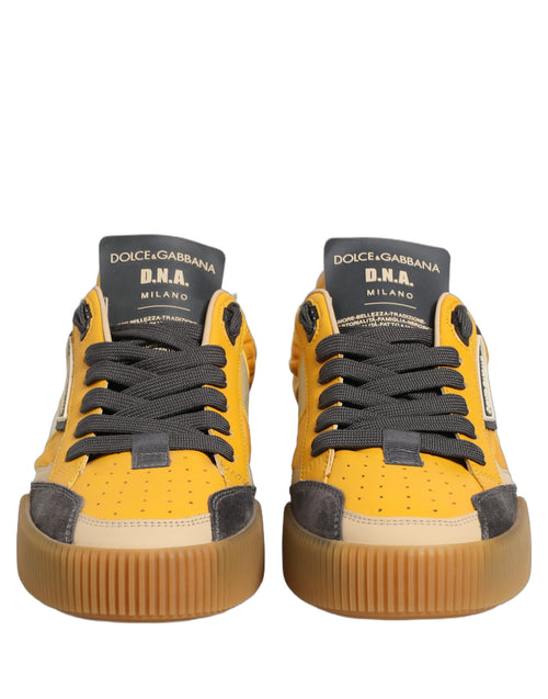 Dolce & Gabbana Multicolor MIAMI Low Top Turnschuhe Schuhe