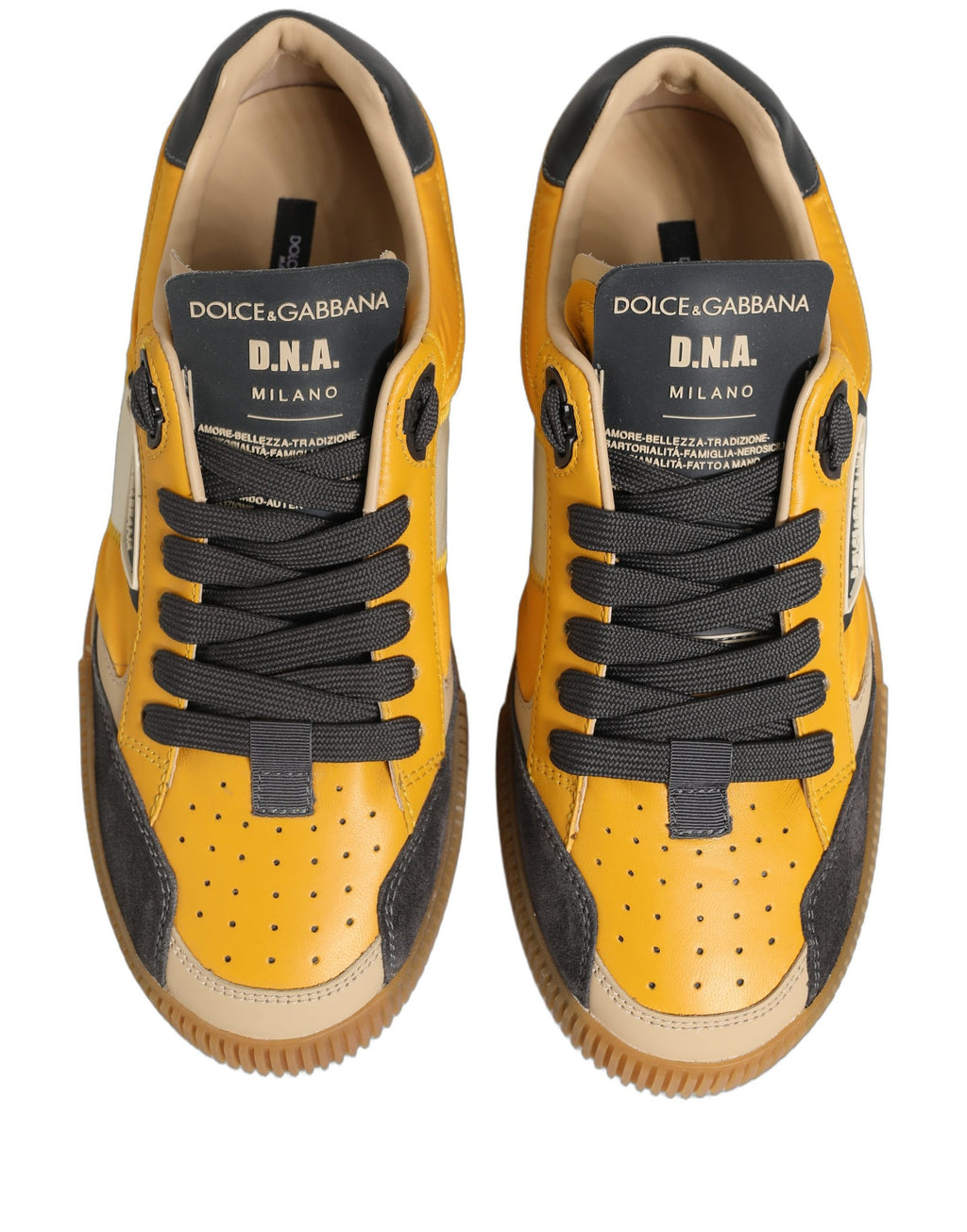Dolce & Gabbana Multicolor MIAMI Low Top Turnschuhe Schuhe