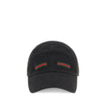 Gucci Schwarze Baumwollkappe (Baseball Cap)