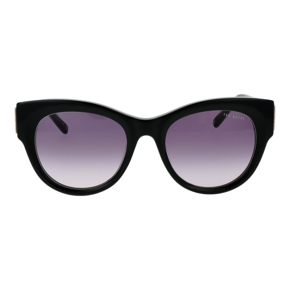Ted Baker Schwarze Sonnenbrille aus Acetat