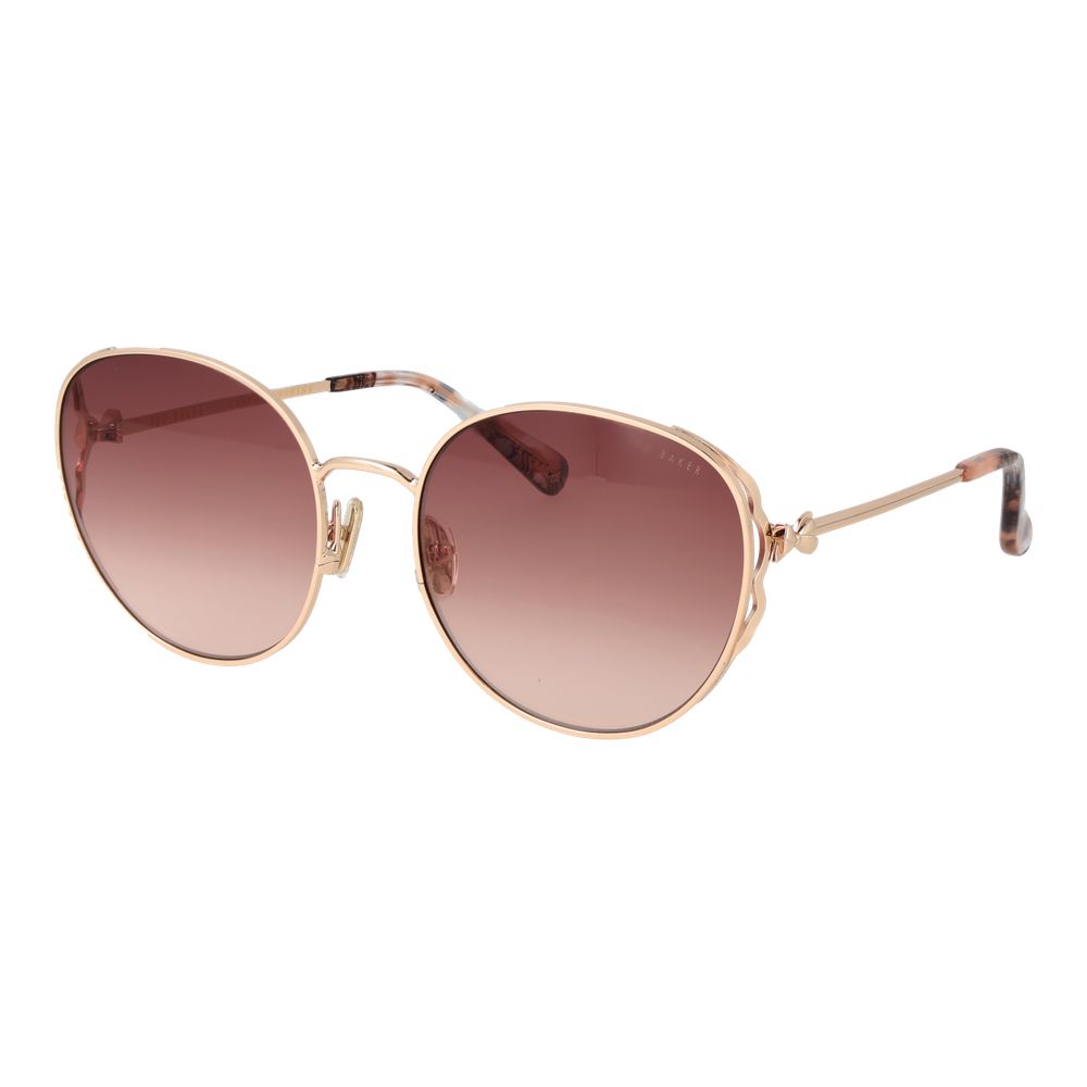 Ted Baker Sonnenbrille aus Goldmetall