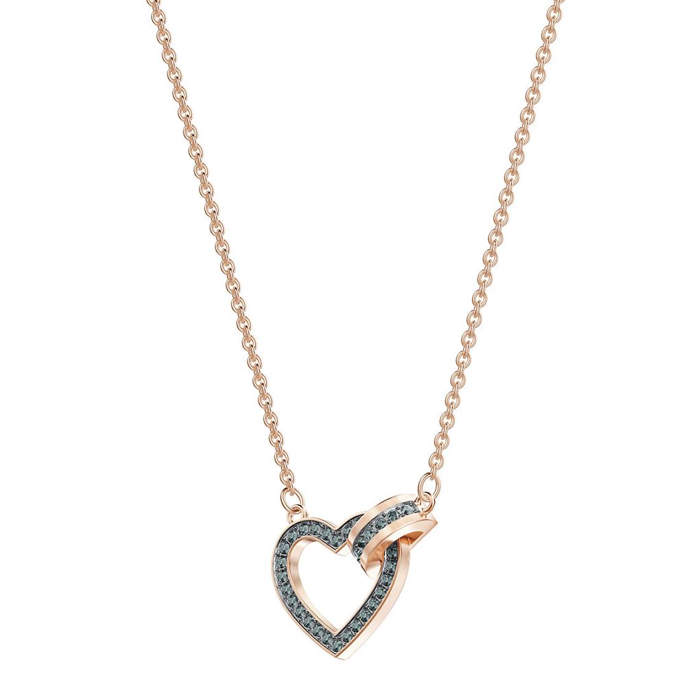 Swarovski Mehrfarbige Edelstahlkette