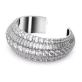 Swarovski Graues Armband aus Metall