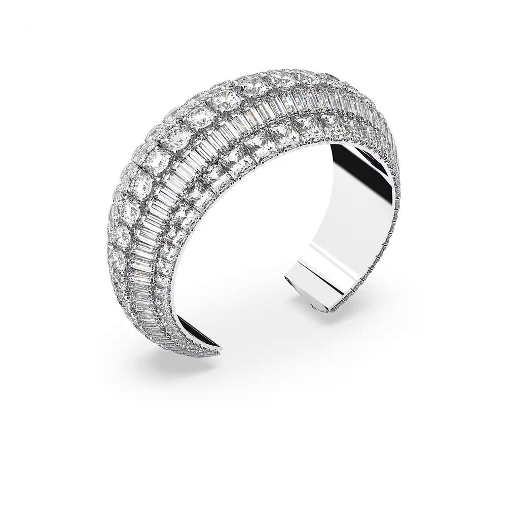 Swarovski Graues Armband aus Metall