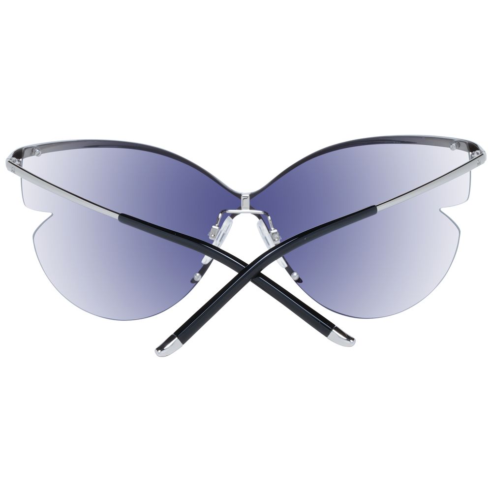 Ana Hickmann Graue Sonnenbrille aus Metall