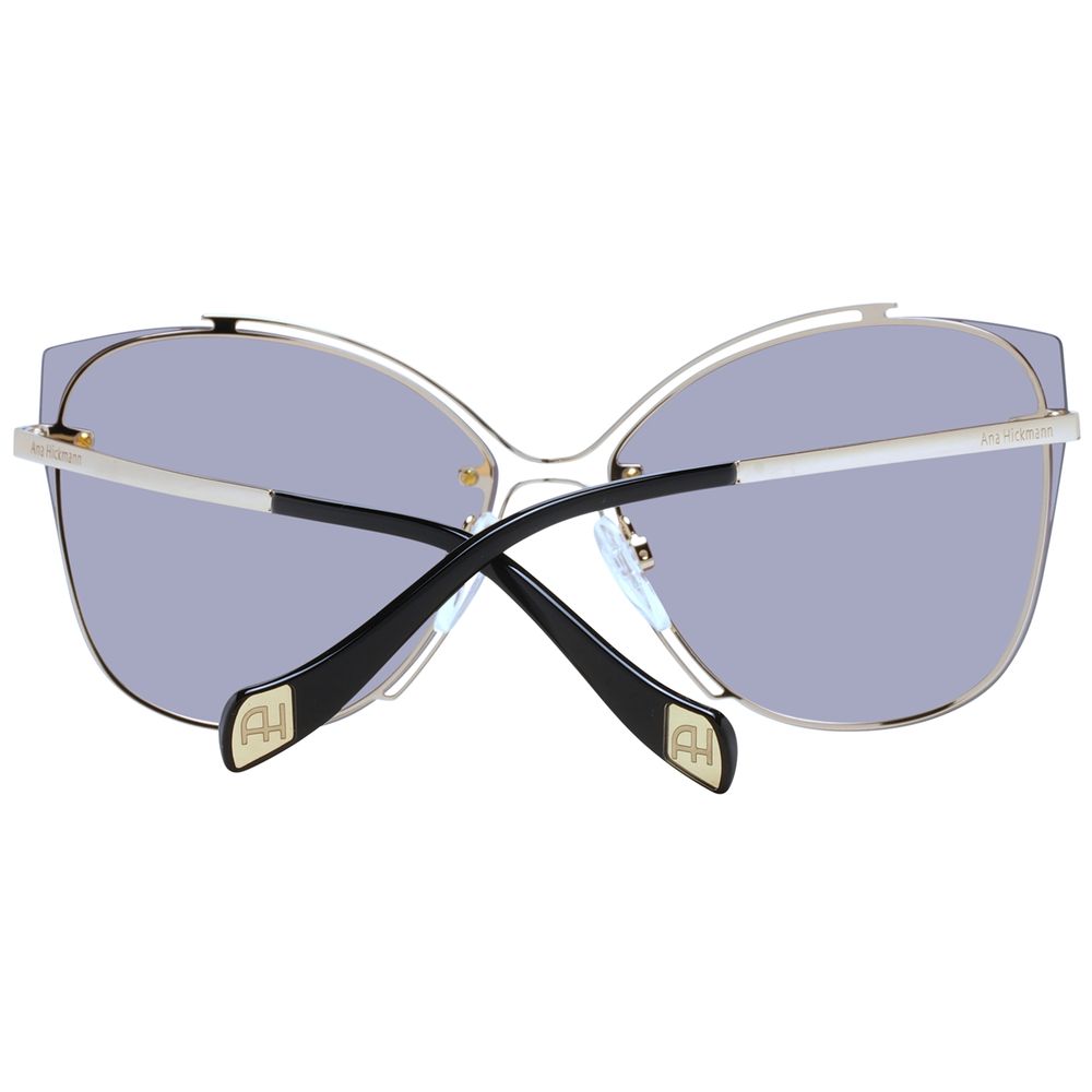 Ana Hickmann Sonnenbrille aus Goldacetat