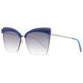Ana Hickmann Sonnenbrille aus Goldmetall