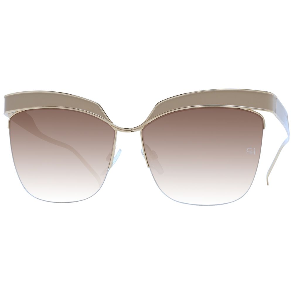 Ana Hickmann Sonnenbrille aus Goldmetall